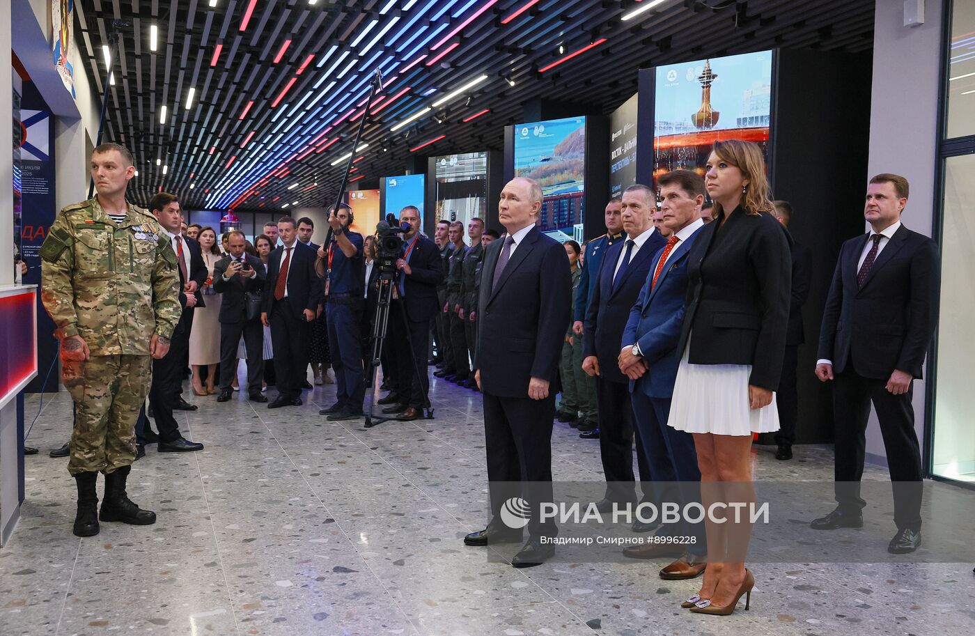 Рабочая поездка президента Владимира Путина во Владивосток