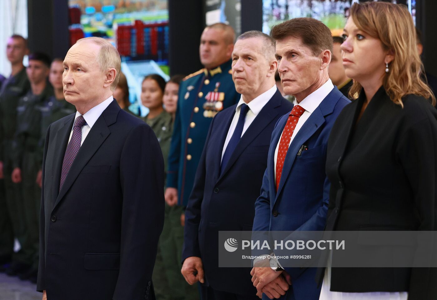 Рабочая поездка президента Владимира Путина во Владивосток