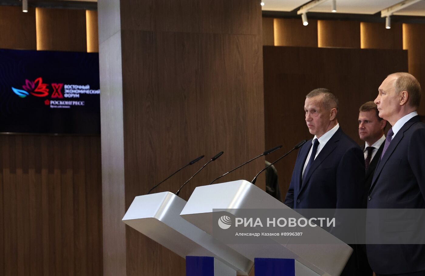 Рабочая поездка президента Владимира Путина во Владивосток