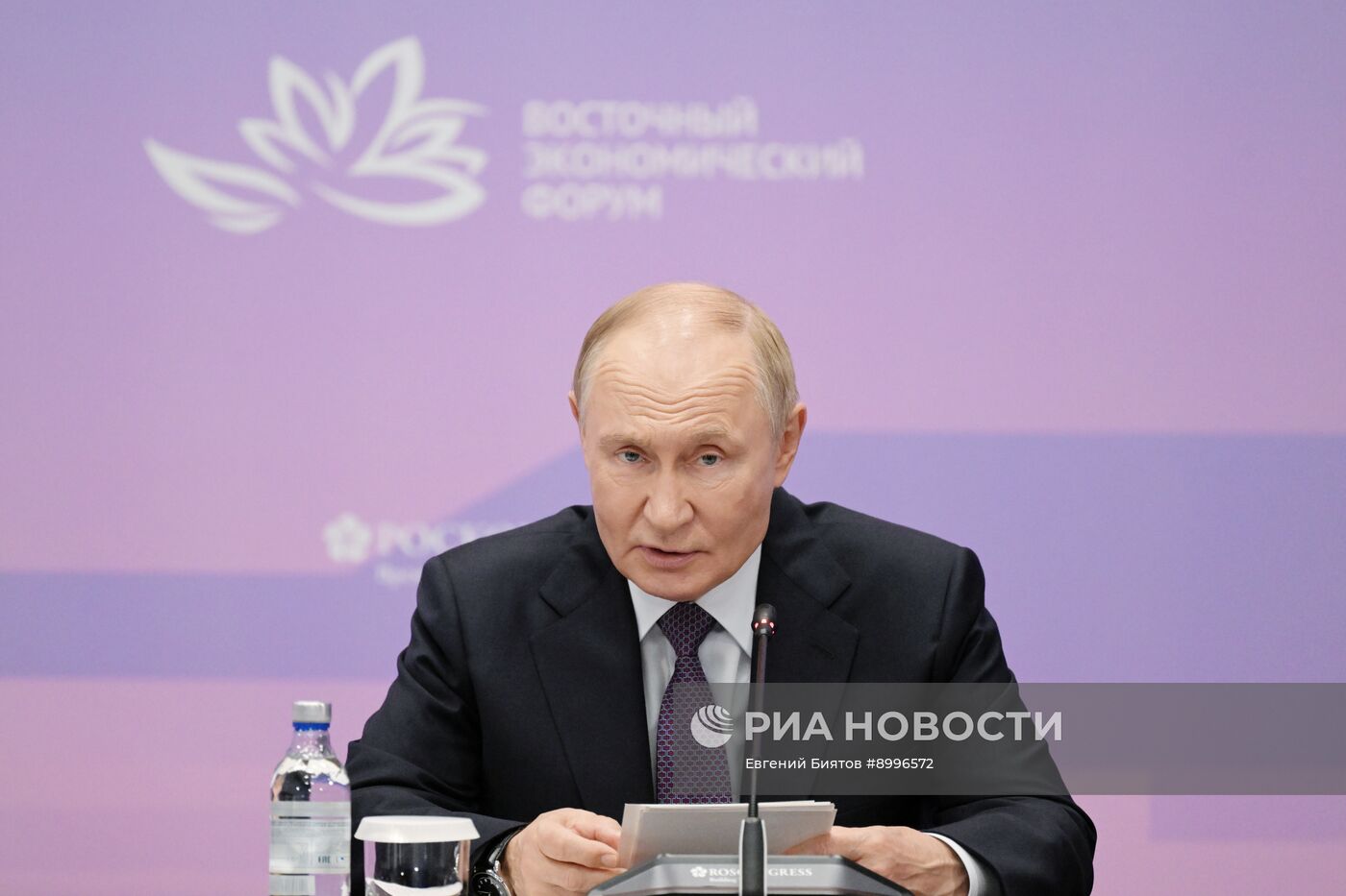 Рабочая поездка президента Владимира Путина во Владивосток