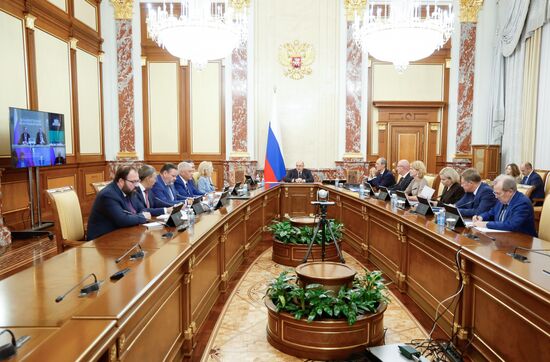 Заседание правительства РФ