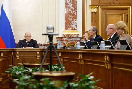 Заседание правительства РФ