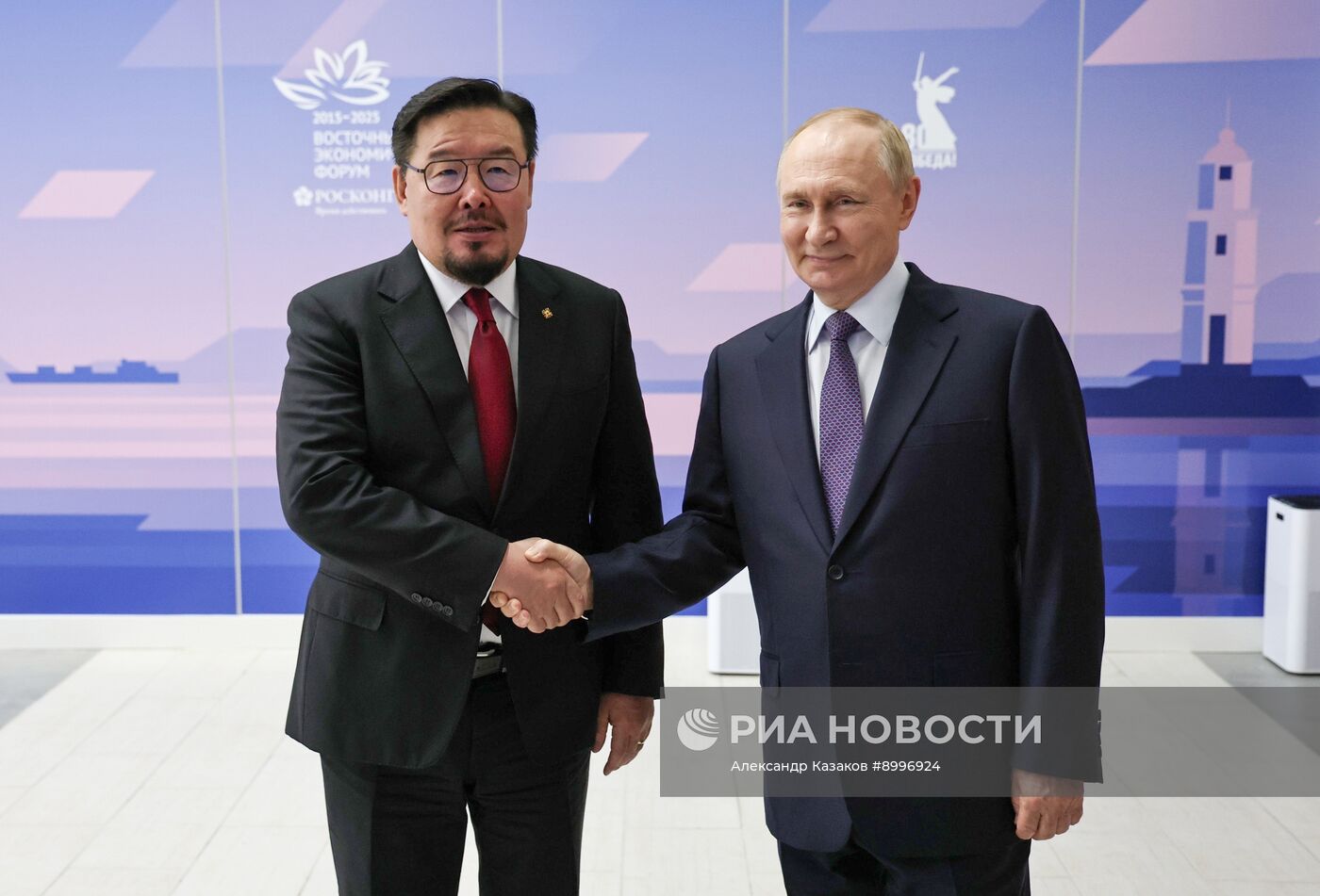 Рабочая поездка президента Владимира Путина во Владивосток