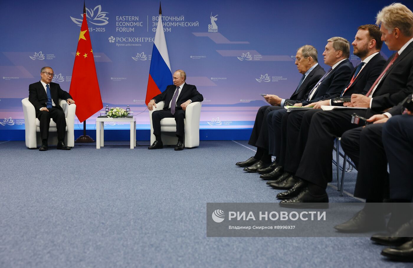 Рабочая поездка президента Владимира Путина во Владивосток