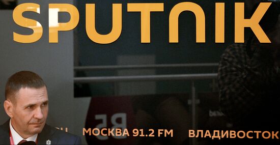 ВЭФ-2025. Стенды РИА Новости и радио Sputnik