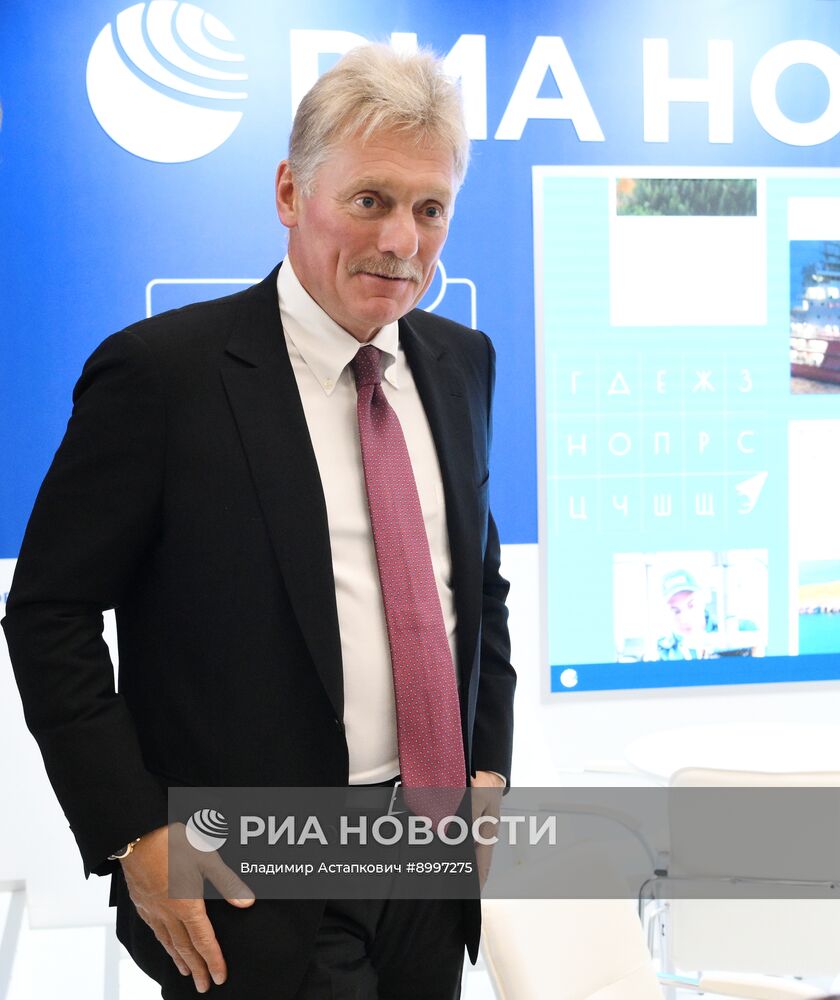 ВЭФ-2025. Стенды РИА Новости и радио Sputnik