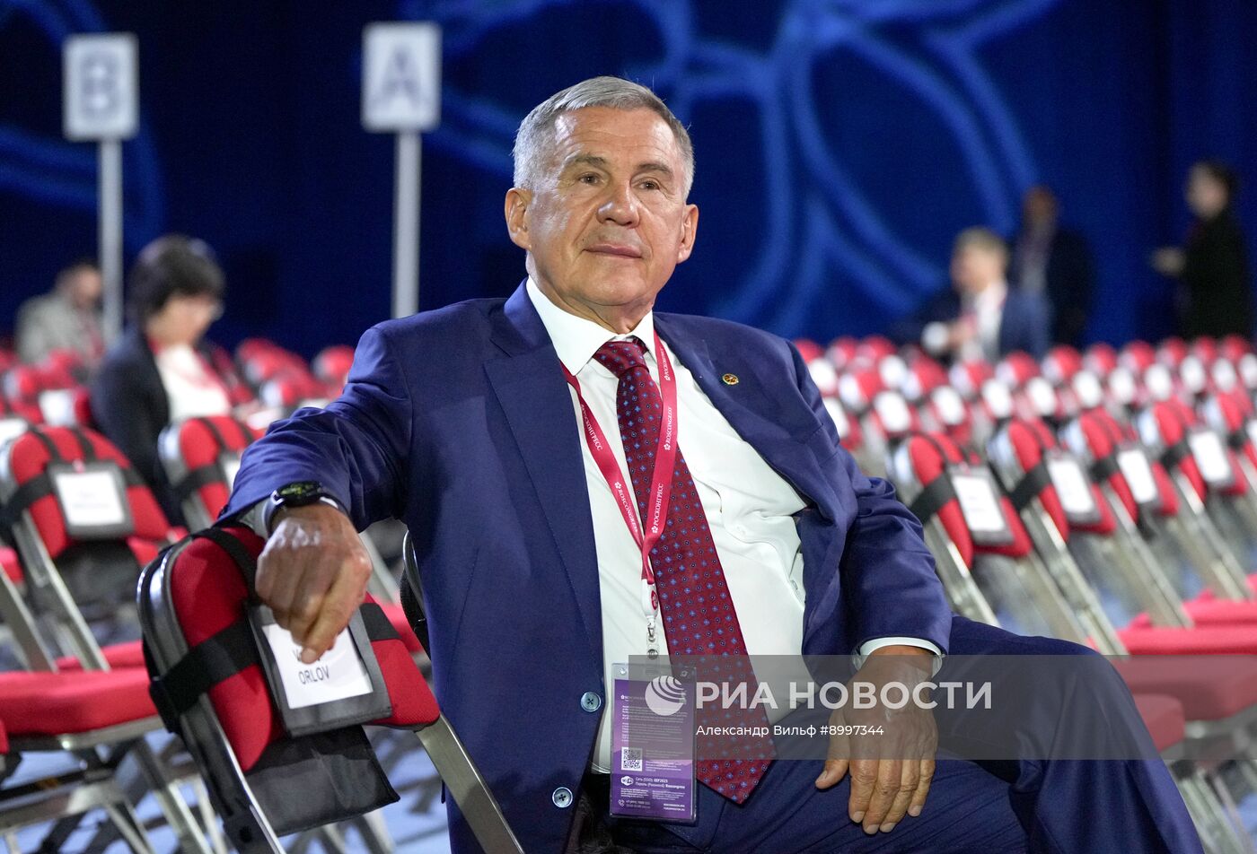 ВЭФ-2025. Гости перед пленарным заседанием