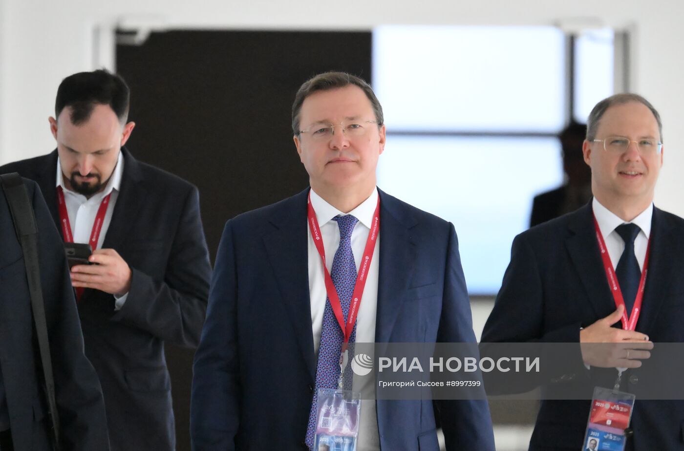 ВЭФ-2025. Гости перед пленарным заседанием