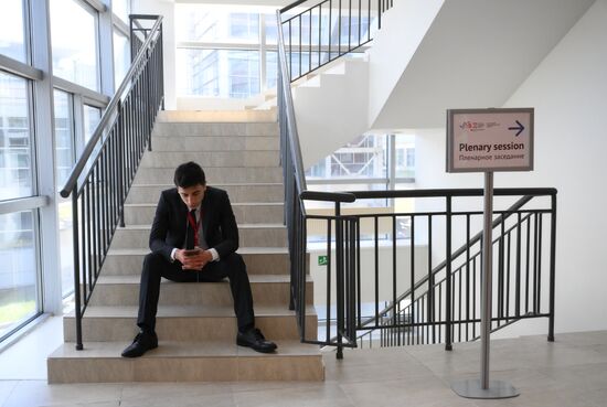 ВЭФ-2025. Гости перед пленарным заседанием