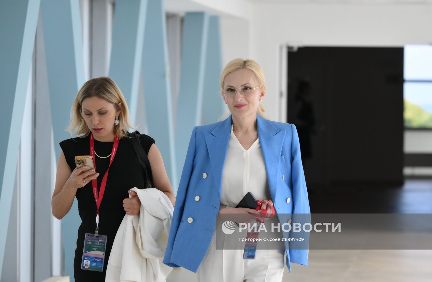 ВЭФ-2025. Гости перед пленарным заседанием