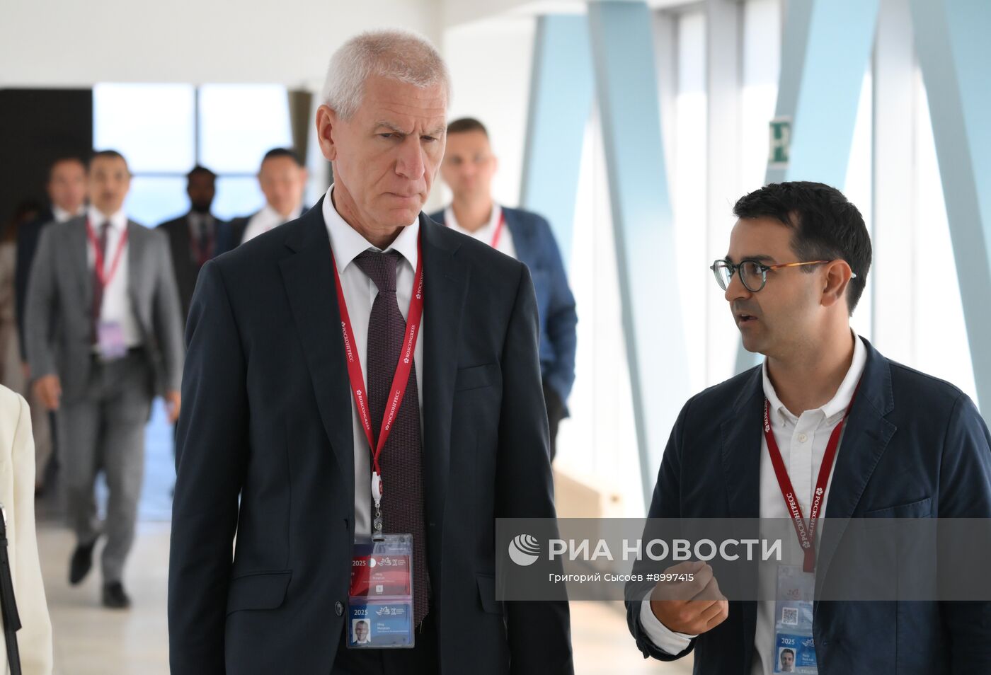 ВЭФ-2025. Гости перед пленарным заседанием