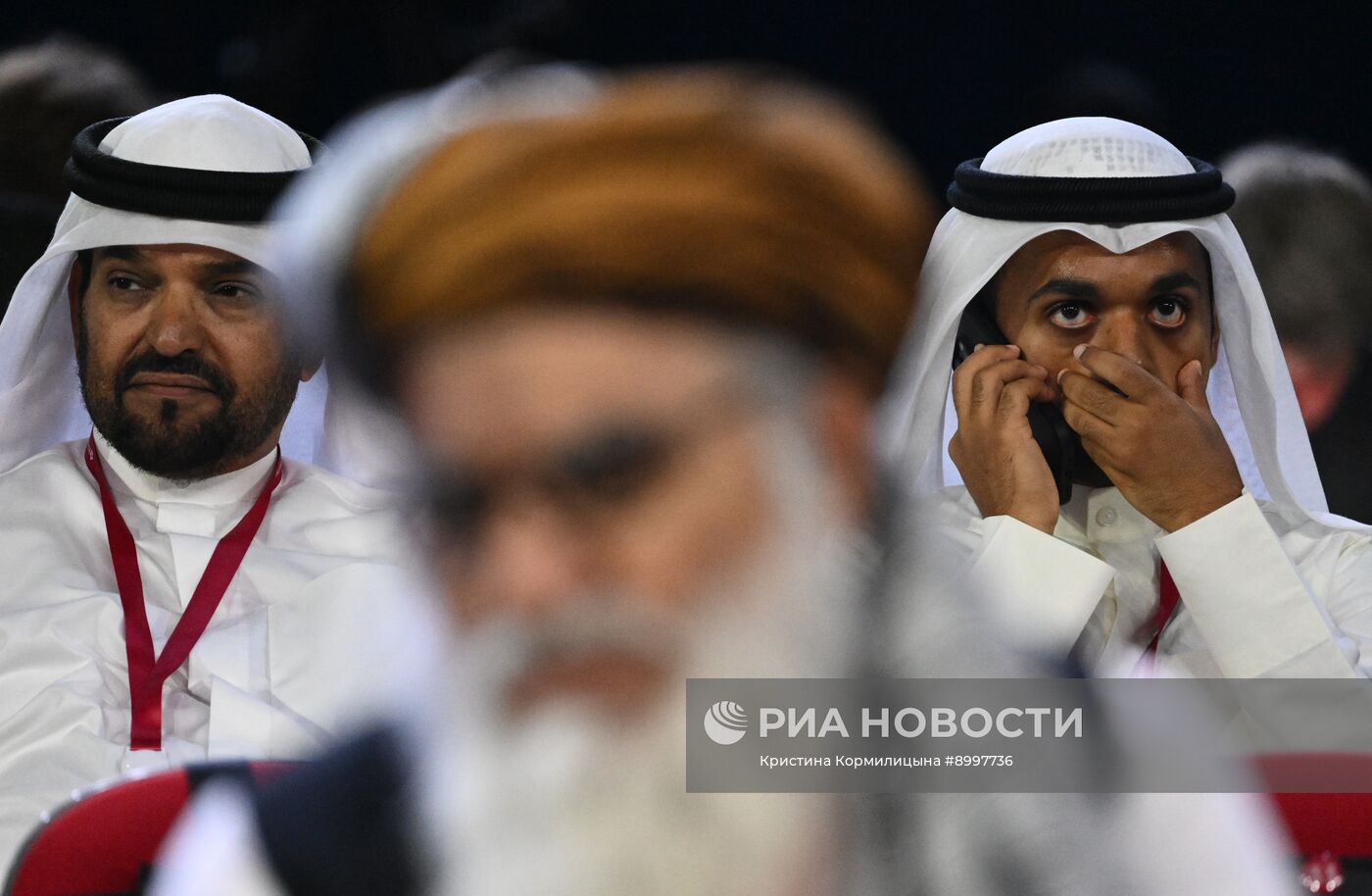 ВЭФ-2025. Гости перед пленарным заседанием