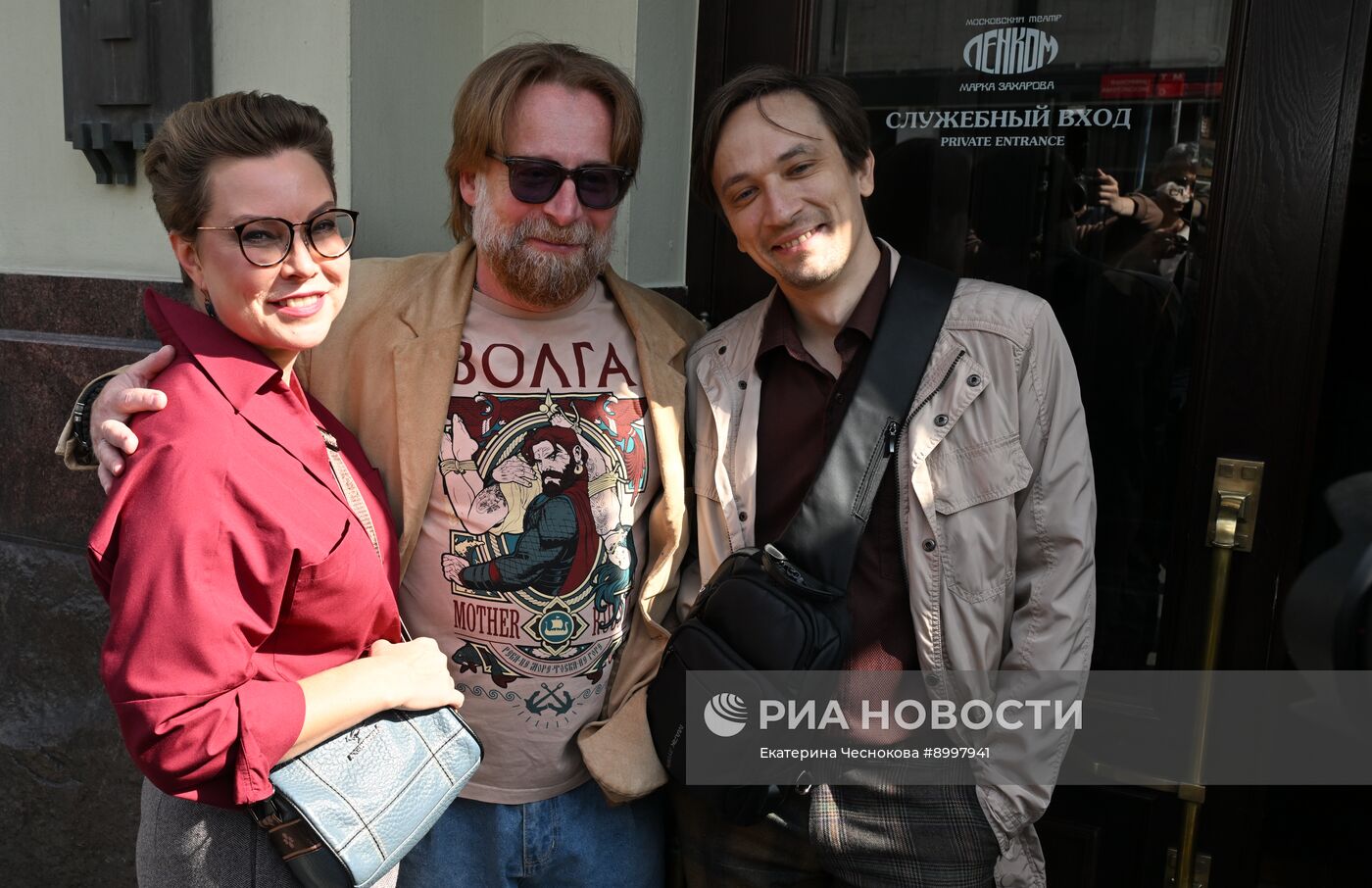 Сбор труппы театра "Ленком Марка Захарова"