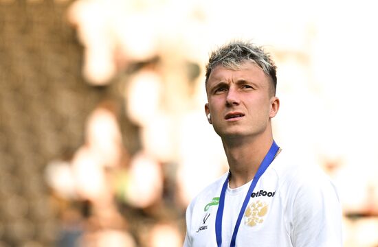 Футбол. Товарищеский матч. Катар - Россия