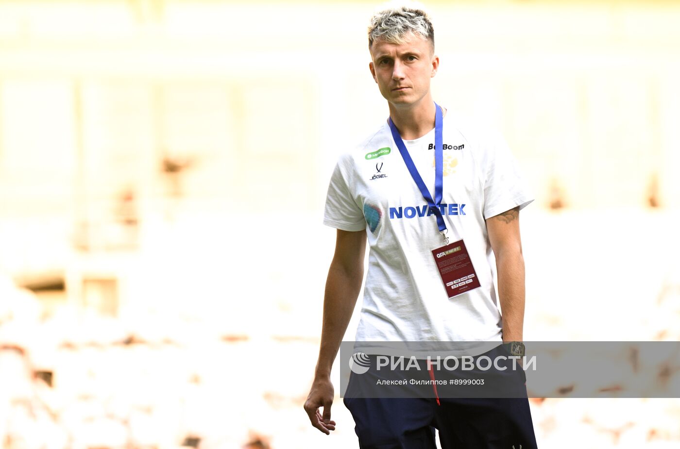 Футбол. Товарищеский матч. Катар - Россия