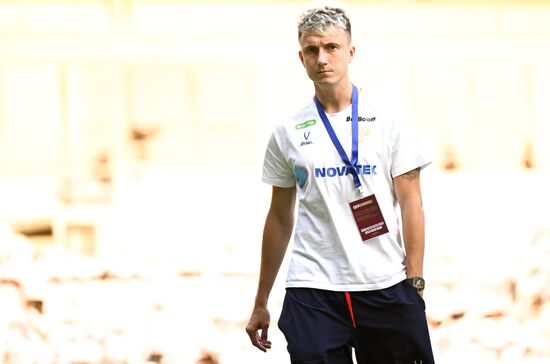 Футбол. Товарищеский матч. Катар - Россия