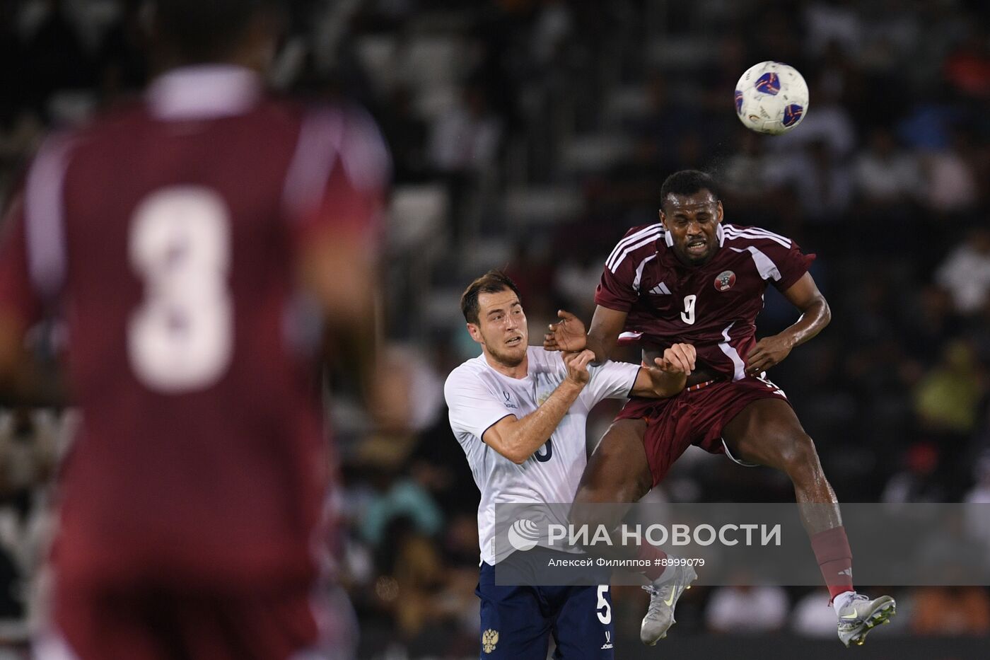 Футбол. Товарищеский матч. Катар - Россия