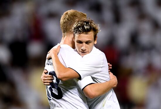 Футбол. Товарищеский матч. Катар - Россия