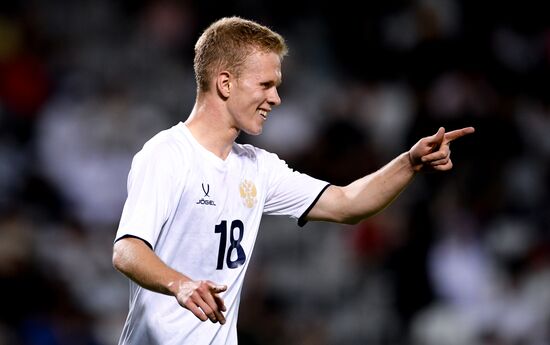 Футбол. Товарищеский матч. Катар - Россия