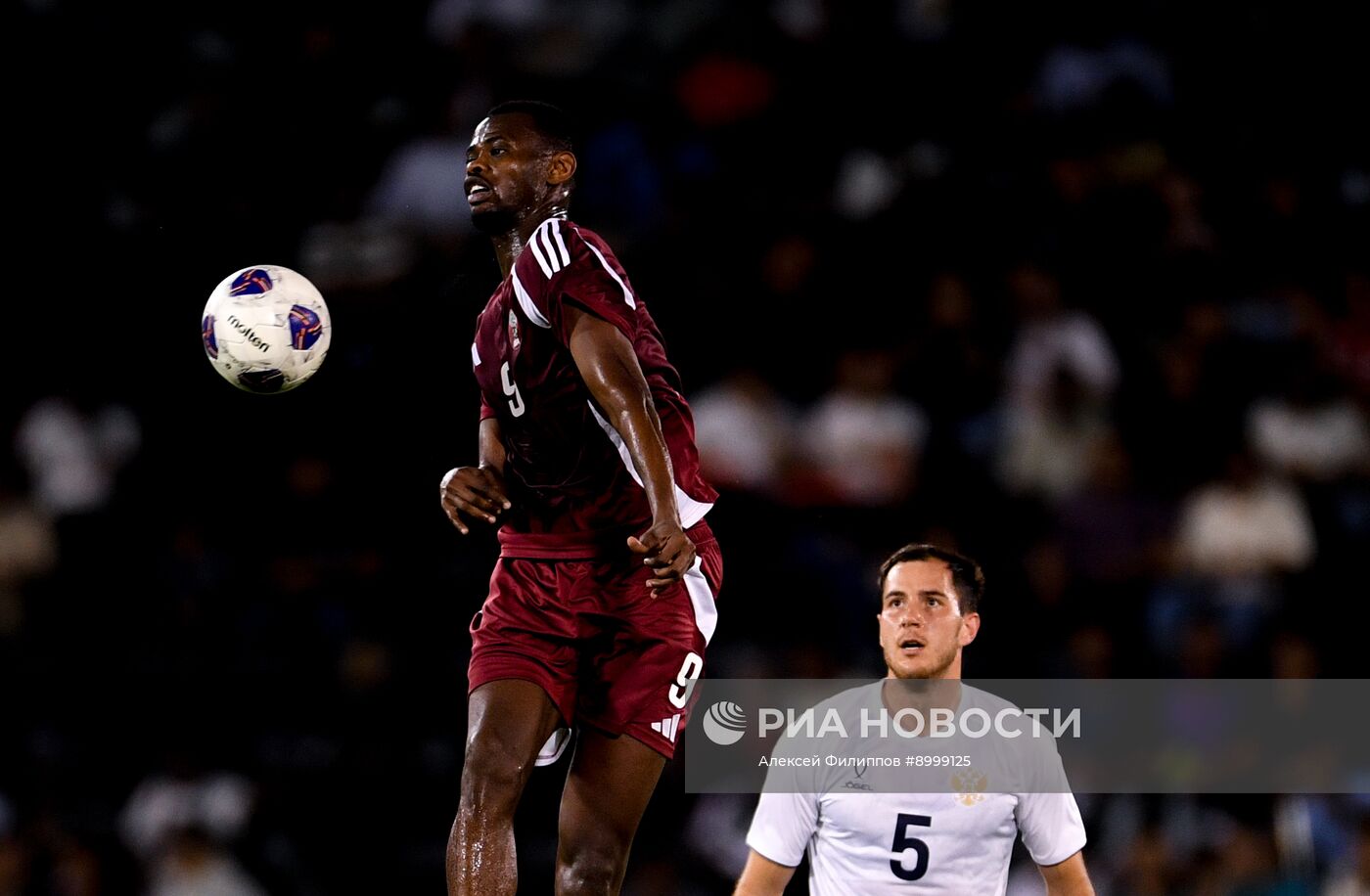 Футбол. Товарищеский матч. Катар - Россия