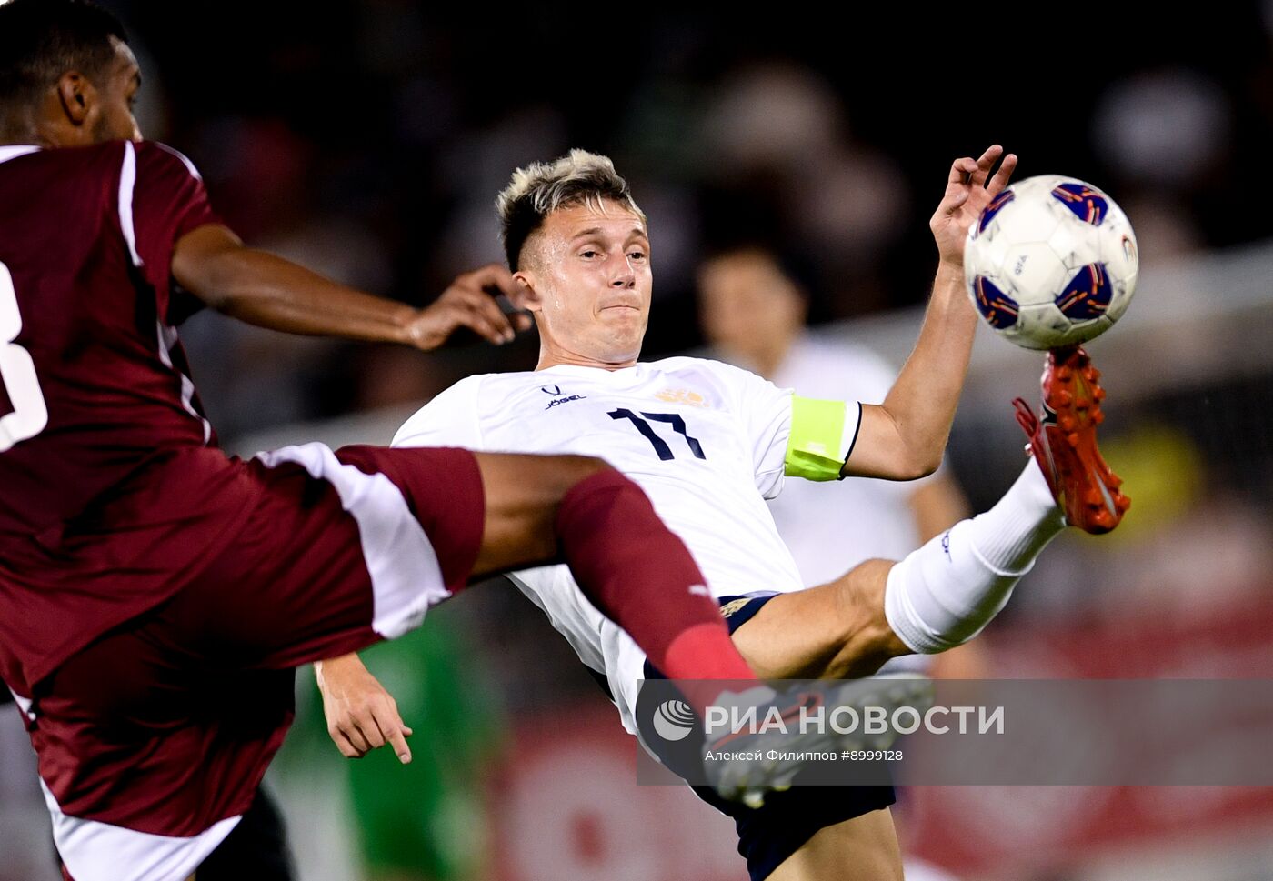 Футбол. Товарищеский матч. Катар - Россия
