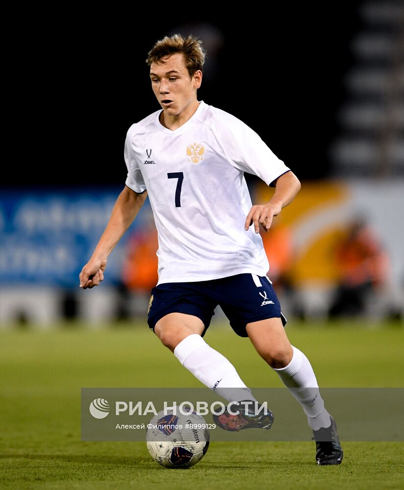 Футбол. Товарищеский матч. Катар - Россия