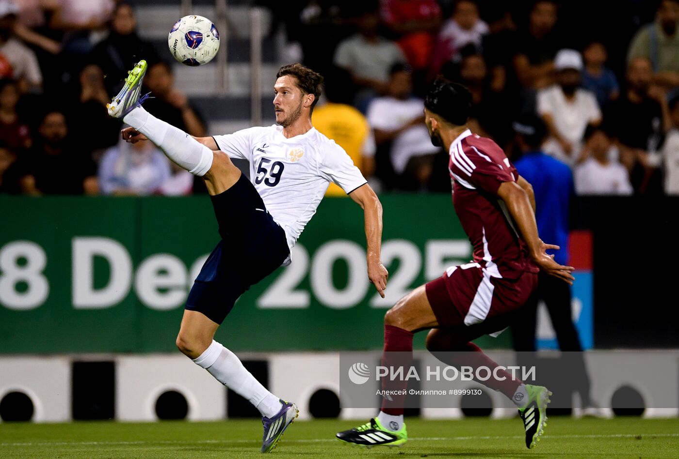 Футбол. Товарищеский матч. Катар - Россия