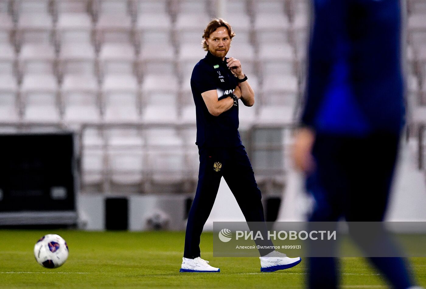 Футбол. Товарищеский матч. Катар - Россия