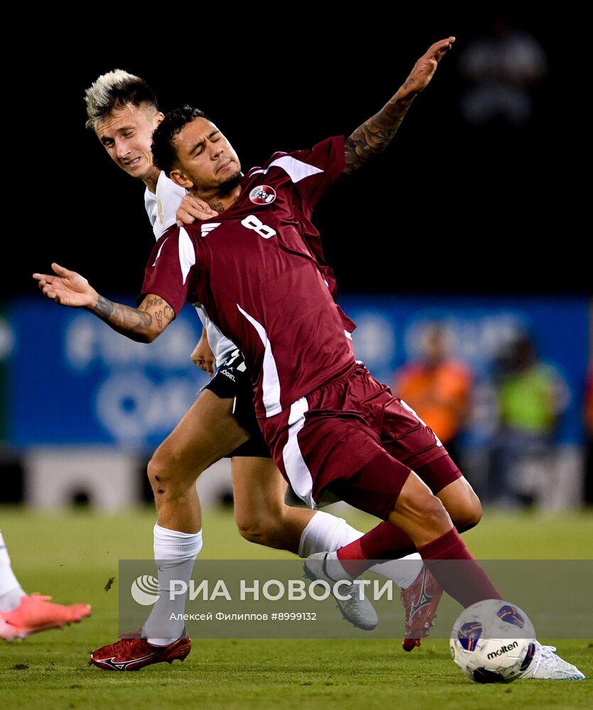 Футбол. Товарищеский матч. Катар - Россия