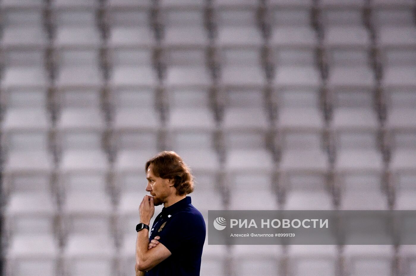 Футбол. Товарищеский матч. Катар - Россия