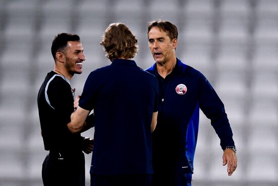 Футбол. Товарищеский матч. Катар - Россия