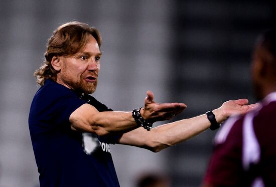 Футбол. Товарищеский матч. Катар - Россия