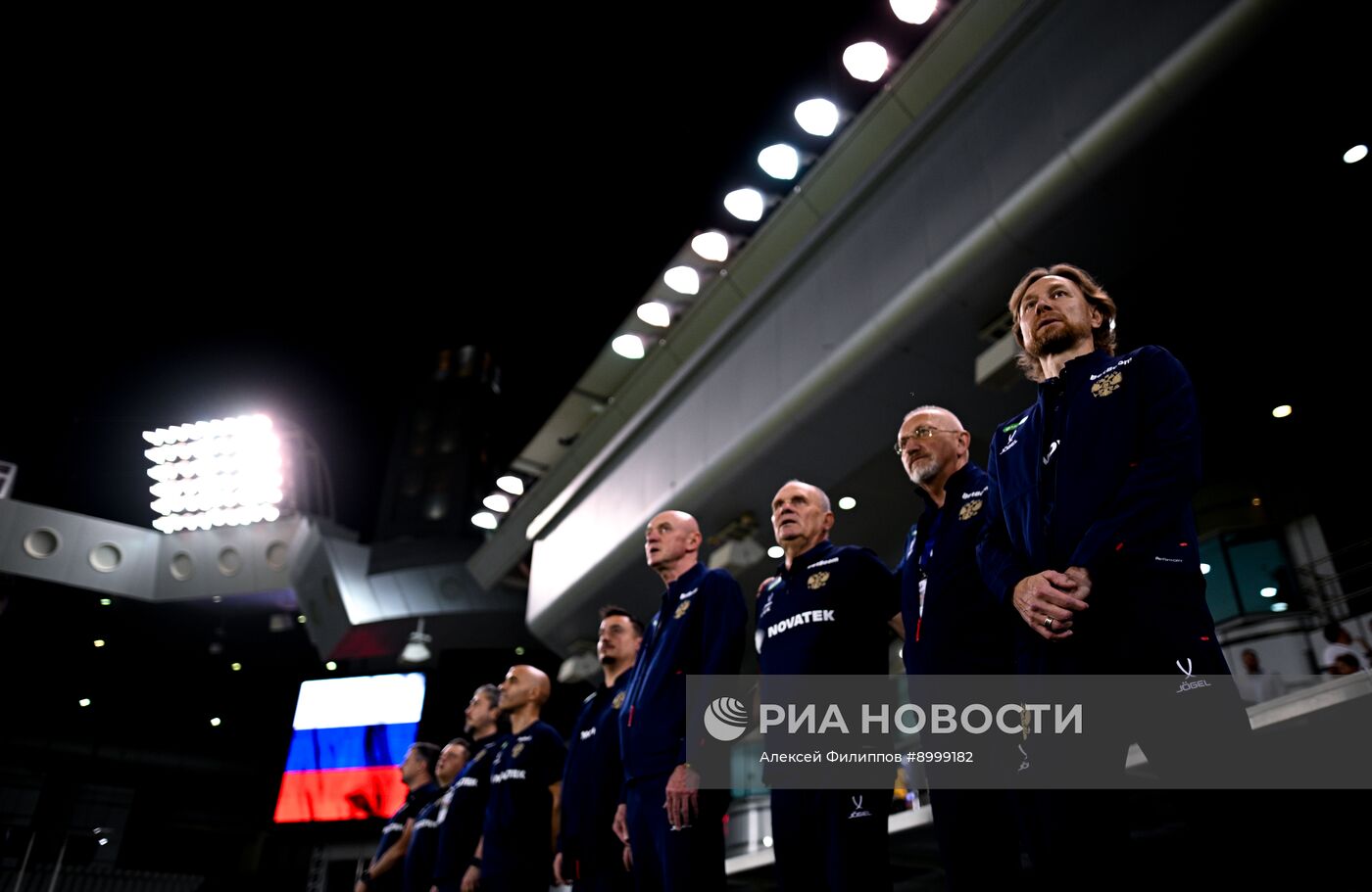 Футбол. Товарищеский матч. Катар - Россия