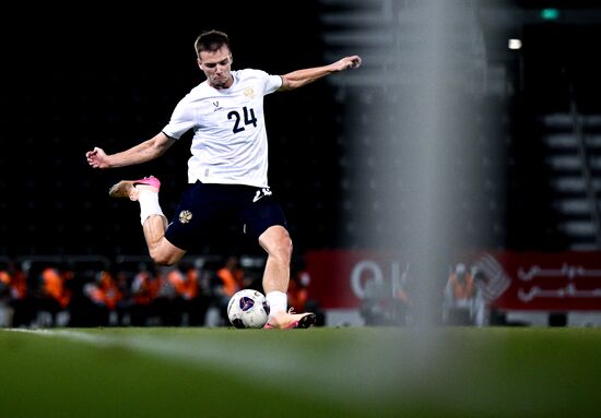 Футбол. Товарищеский матч. Катар - Россия