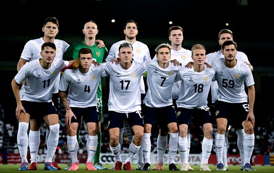 Футбол. Товарищеский матч. Катар - Россия