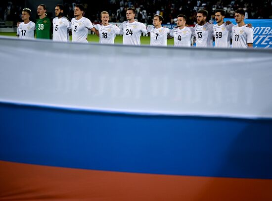 Футбол. Товарищеский матч. Катар - Россия
