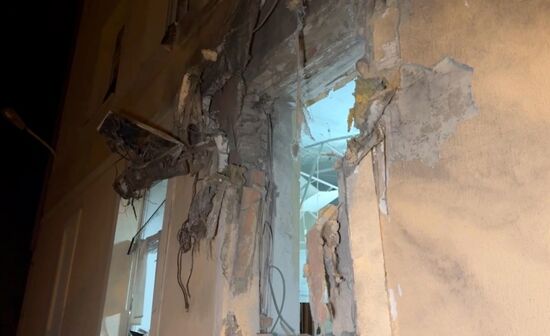 Последствия ударов ВСУ по Калининскому району Донецка