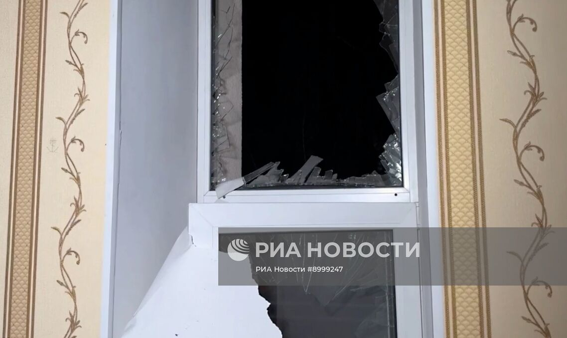 Последствия ударов ВСУ по Калининскому району Донецка