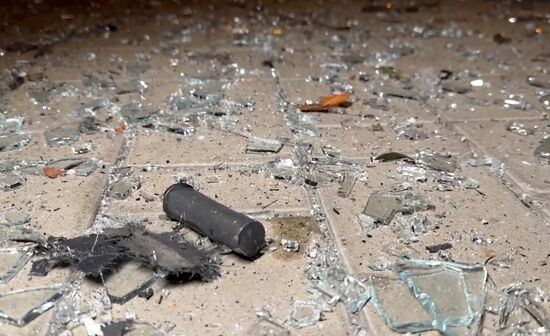 Последствия ударов ВСУ по Калининскому району Донецка