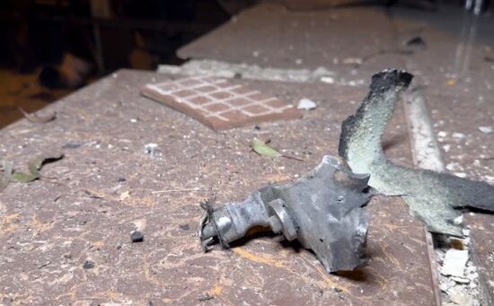 Последствия ударов ВСУ по Калининскому району Донецка