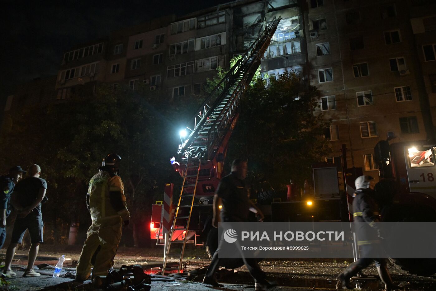 Последствия обстрела ДНР со стороны ВСУ