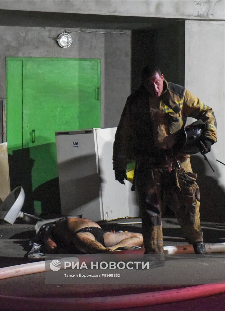 Последствия обстрела ДНР со стороны ВСУ