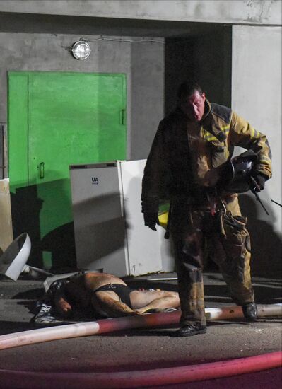 Последствия обстрела ДНР со стороны ВСУ