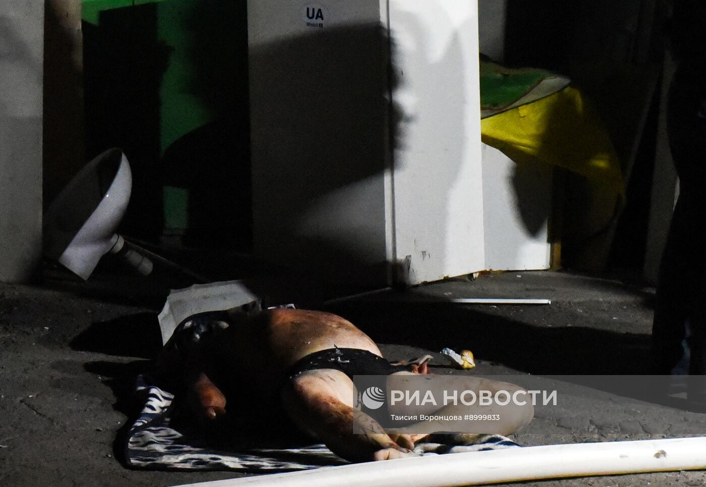 Последствия обстрела ДНР со стороны ВСУ