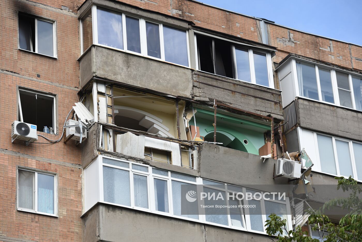 Последствия обстрела ДНР со стороны ВСУ