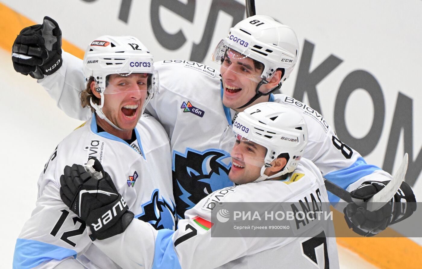 Хоккей. КХЛ. "Спартак" (Москва) - "Динамо" (Минск)