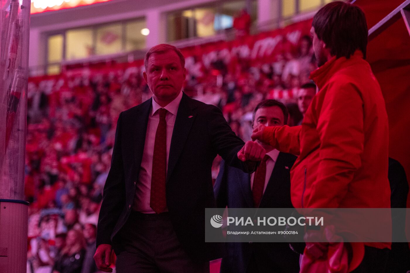 Хоккей. КХЛ. "Спартак" (Москва) - "Динамо" (Минск)