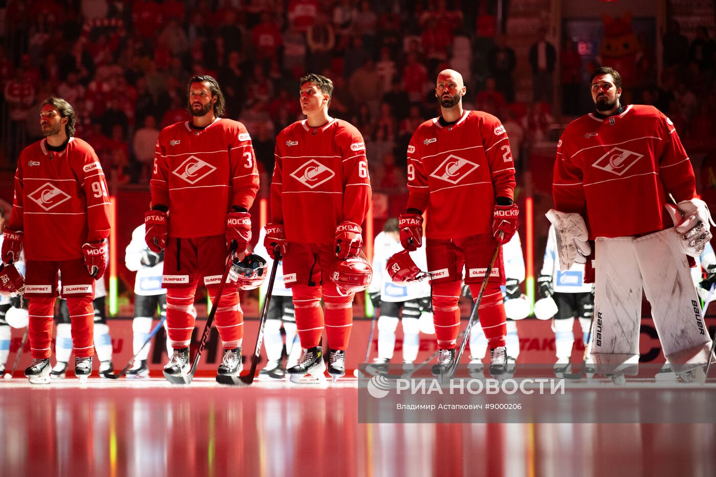 Хоккей. КХЛ. "Спартак" (Москва) - "Динамо" (Минск)