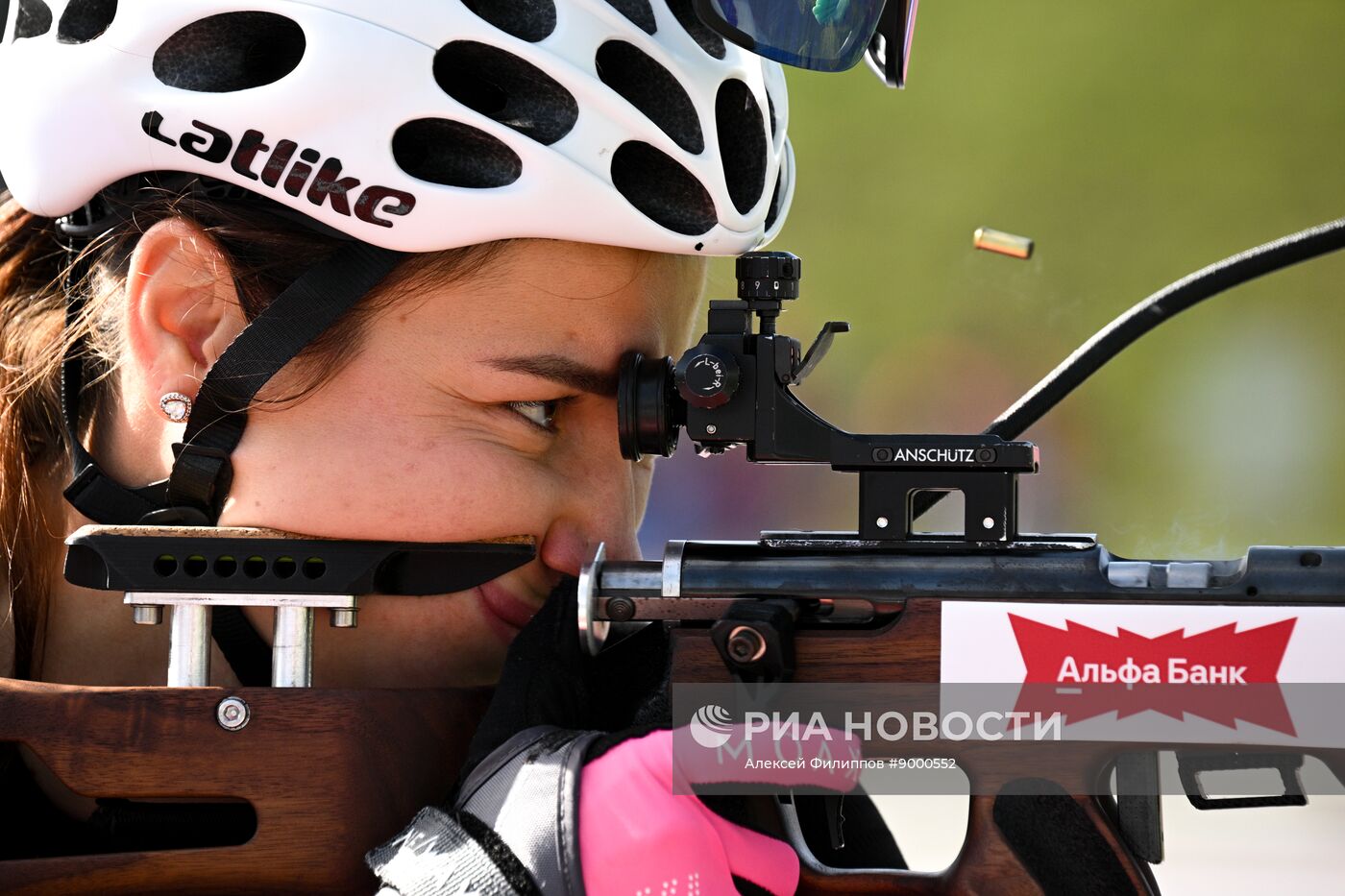 Тренировки перед началом чемпионата России по биатлону на лыжероллерах