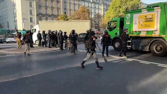 Протесты в Париже